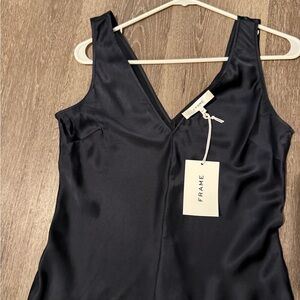 Frame Denim Women's Midnight Satin Camisole